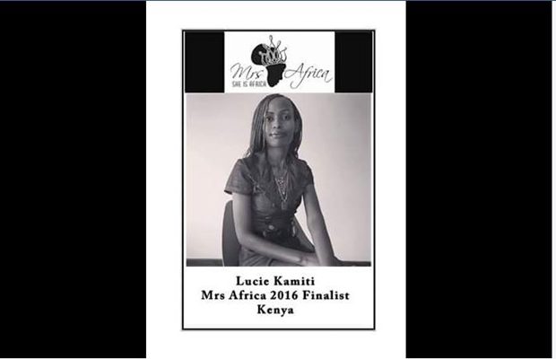 Kenyan Lucie Kamiti among Mrs Africa 2016 finalists Kenyan Lucie Kamiti among Mrs Africa 2016 finalists