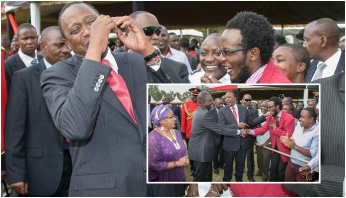 Churchill Show Comedian “Hamo The Professor” Meets President Uhuru For The First Time And They Just Clicked Churchill Show Comedian “Hamo The Professor” Meets President Uhuru For The First Time And They Just Clicked