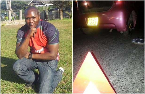 GOD SAVED ME : NTV Anchor Escapes A Scary Accident After His Car Made A 360 Turn GOD SAVED ME : NTV Anchor Escapes A Scary Accident After His Car Made A 360 Turn