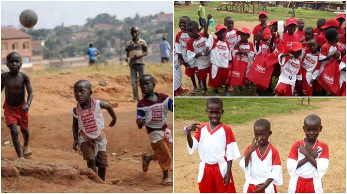 These Kids Had Worn UCHUMI Polythene As Soccer Jerseys But Uchumi SURPRISED Them These Kids Had Worn UCHUMI Polythene As Soccer Jerseys But Uchumi SURPRISED Them