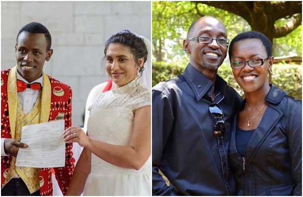 link Gerriey Wainina and his wife | Rev Pete Odera and Christine uliza