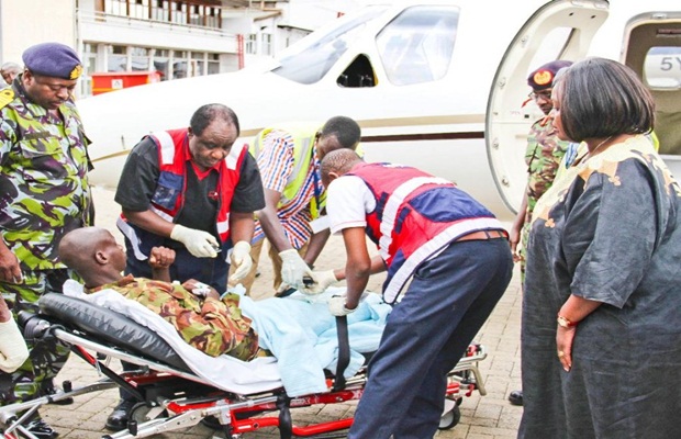 link Photo Courtesy : KDF Soldier who survived ordeal uliza