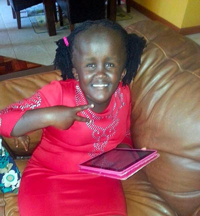 link Angel : Anne Ngugi's special daughter uliza