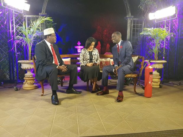 Esther Passaris thanks Robert Burale for his support when she was harassed by Miguna Miguna on JKL item-thumbnail